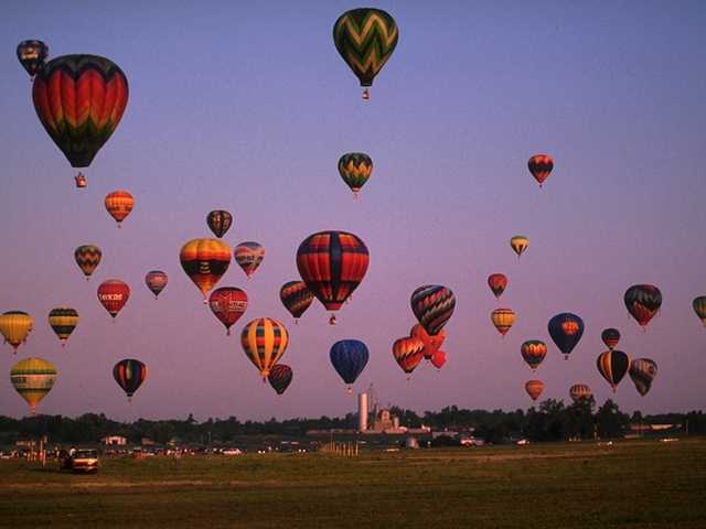  balloon see the world from above